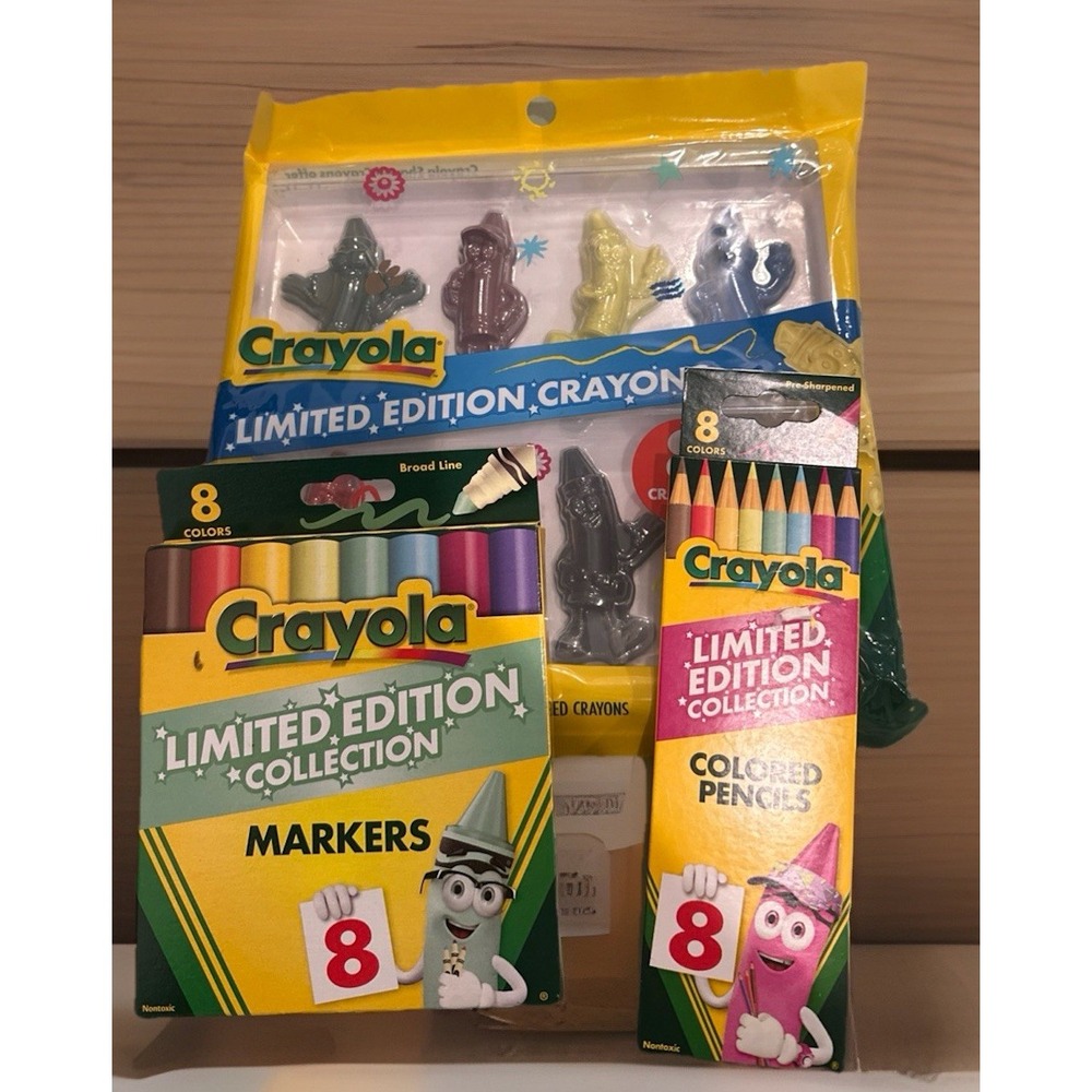 Limited Edition‎ Crayola Collection Markers, Colored Pencils & Shaped Crayons